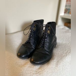Call It Spring Vintage Style Alternative Ankle High Combat Boots
